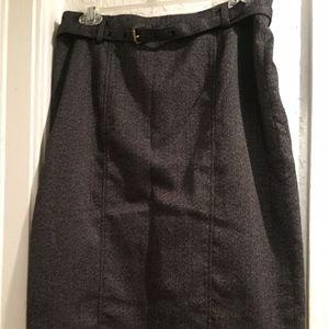 Grey Rafaella pencil skirt